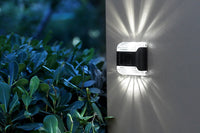 Set of 4Pcs Outdoor Water-Resistant Solar Wall Light Porch Lamp