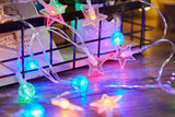 20/40/80 LEDs Star-Shaped Clear Fairy String Lights Star Clear Ball