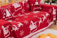 Christmas Sofa Knit Throw Blanket