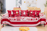 Christmas Sofa Knit Throw Blanket