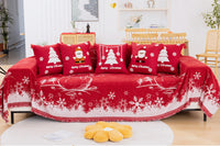 Christmas Sofa Knit Throw Blanket