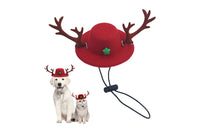 Pet Christmas Reindeer Antlers Hat