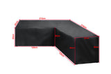 Water Resistant L-Shape Outdoor Furniture Cover