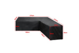 Water Resistant L-Shape Outdoor Furniture Cover