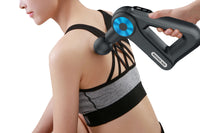 9-Grear Handheld Muscle Massager with 9 Massage Heads