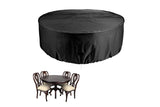 Water-resistant Outdoor Furnitur Cover Round Dust Cover