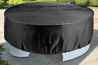 Water-resistant Outdoor Furnitur Cover Round Dust Cover