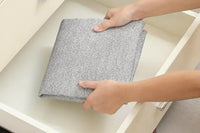 Folding Storage Bag for Organizing Clothing Quilts