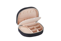 Portable Travel Jewelry Box Double Layer Jewelry Storage Case