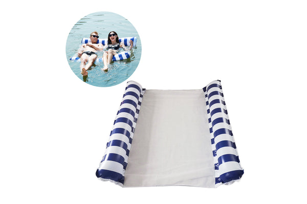 Double Floating Inflatable Hammock Large Carrying Capacity Swimming Floating Bed