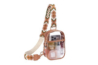 Clear Stadium Approved Crossbody Bag Stylish Chest Bag for Women