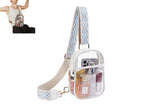 Clear Stadium Approved Crossbody Bag Stylish Chest Bag for Women