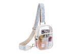 Clear Stadium Approved Crossbody Bag Stylish Chest Bag for Women