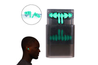 2 Pairs Silicone Noise Reduction Earplugs Sleeping Hearing Protection Earplug