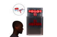 2 Pairs Silicone Noise Reduction Earplugs Sleeping Hearing Protection Earplug