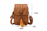 PU Leather Small Crossbody Bag Cell Phone Purse