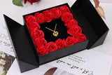 I Love You Necklace with Rose Gift Box