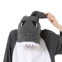 Unisex Shark Onesie Pajamas for Adults Animal Costume Jumpsuit