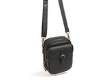 PU Leather Crossbody Bag with Card Slots Small Messenger Bag Shoulder Bag Purse