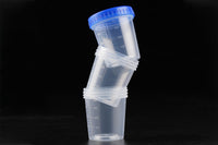 Transparent Measuring Cup 120ml Small Containers with Lids Packaging Cup