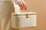 PU Leather Makeup Bag Portable Travel Cosmetic Case Organizer