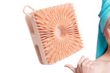 Dual Sided 2-in-1 Silicone Body Shower Scrubber Body Brush