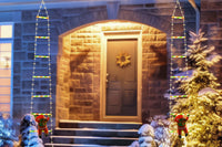3 Meter Christmas Ladder Lights with Santa Claus