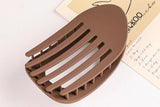 4Pcs Flat Claw Clips for Women Stylish Hair Clips