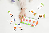 162PCS Phonics Learning Toy Set Flash Cards Speak and Spell Game Montessori Toy