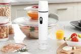 Compact Vacuum Sealer for Food Storage with 15 Reusable Vacuum Bags