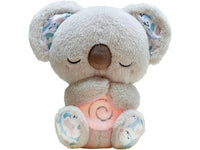Breathing Movement Koala Musical Soothing Plush Doll Sleep Toys