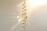Rhinestone Sun Catcher Spiral Hanging Window Decor