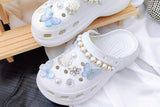 Butterfly Flower Pearl Chain Decoration Kit for Croc Shoes