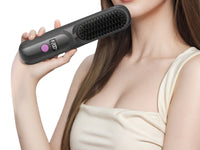 Portable Rechargeable Wireless Hair Straightener Comb