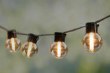 Solar Powered LED String Lights - 20 Bulb Decorative Lighting