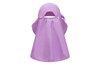Women's Sun Hat – Detachable Face Mask & Neck Flap Visor!