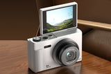5K Digital Camera with 64GB Memory Card 18X Zoom Flip Screen Point and Shoot Camera