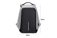 Anti-Theft Backpack School Travel Laptop Bag with USB Charging Port