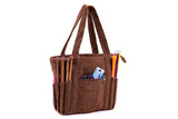 Corduroy Yarn Knitting Crochet Bag