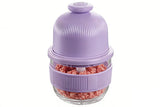 Portable Blender USB Rechargeable Cordless Electric Garlic Mincer Wireless Food Chopper Kitchen Gadget