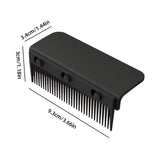 Flat Iron Comb Attachment for Hair Straightening