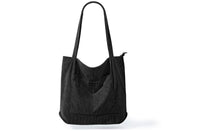 Trendy Corduroy Tote Bag Hobo Bag for Teen Girls Students