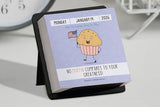 Funny Pun Calendar Humor Christmas Gift for Friends Family Coworkers