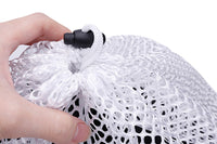 3Pcs 50x70cm Mesh Laundry Bags with Drawstring Closure for Delicate Clothes