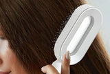 Self Cleaning Hair Brush for Women Cleaning Massage Hair Comb with Holder