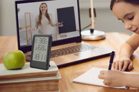 3-in-1 Digital Hygrometer Indoor Thermometer and Digital Clock