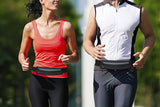 Unisex Running Waist Pack Fitness Belt with Reflective Strips