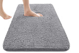 Rounded Corners Chenille Bath Mat