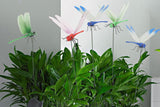 3Pcs Outdoor Fake Dragonfly Rod Clip Garden Decoration