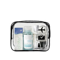 2/4/6Pcs PVC Clear Travel Makeup Storage Bag